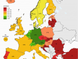 Europe Map 1960 How Does Your Favorite European Country Measure Up In Terms