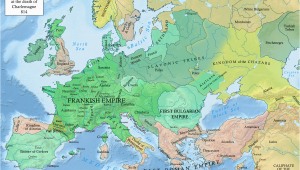 Europe Map 1980 Early Middle Ages Wikipedia