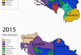Europe Map before and after Ww2 Ethnic Map Of Yugoslavia before and after the War 1990