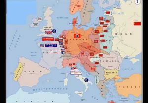 Europe Map before Ww2 Wwii D Day to Victory Map