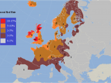 Europe Map Civ 5 Percentage Of Europe with Red Hair Infographs that are
