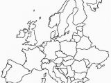 Europe Map Fill In the Blank Blank Map Of Europe Printable Outline Map Of Europe