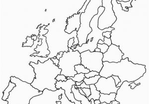 Europe Map Fill In the Blank Blank Map Of Europe Printable Outline Map Of Europe