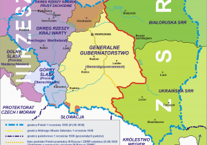 Europe Map In German Polish areas Annexed by Nazi Germany Wikipedia