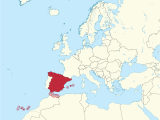 Europe Map In Spanish Spain On the Map Of Europe