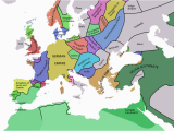 Europe Map In the Middle Ages atlas Of European History Wikimedia Commons