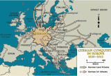 Europe Map Post Ww2 German Conquests In Europe 1939 1942 the Holocaust