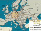 Europe Map Post Ww2 German Conquests In Europe 1939 1942 the Holocaust