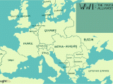 Europe Map Pre World War 1 the Major Alliances Of World War I