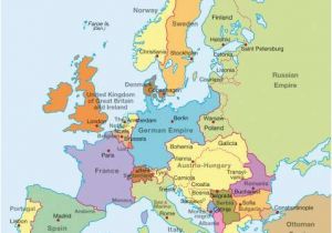 Europe Map Pre Ww1 Map Of Europe Beginning World War I 1 Download them and Print