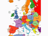 Europe Map Quiz Printable Map 0f Europe