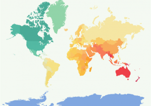 Europe Map to Scale What Maps Get Wrong Far Wide