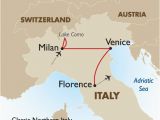 Europe Map Venice Venice On Italy Map Classic northern Italy European tour