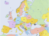 Europe Map with Countries and Capitals Names List Of sovereign States and Dependent Territories In Europe