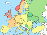 Europe Map with Labels 53 Strict Map Europe No Names