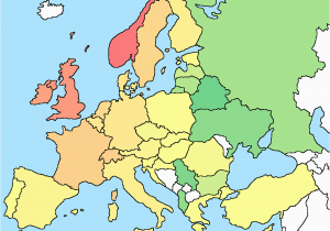Europe Map with Labels 53 Strict Map Europe No Names