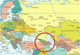 Europe Map with Mountains Caucasus Mountains Map Location Caucasus Mountains On