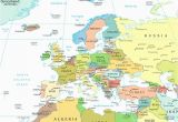 Europe Map with Seas 36 Intelligible Blank Map Of Europe and Mediterranean