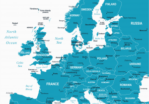 Europe Map without Country Names Map Of Europe Europe Map Huge Repository Of European
