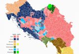 Europe Map Yugoslavia Ethnic Composition Of Yugoslavia In 1961 Sized by Population