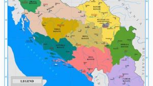 Europe Map Yugoslavia the Nine Banates Banovinas Of the Kingdom Of Yugoslavia