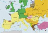 Europe On A World Map Languages Of Europe Classification by Linguistic Family