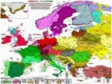 Europe Penis Size Map A Linguistic Map Of the Languages and Dialects within Europe