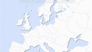 Europe Physical Map Blank Europe Blank Physical Map Lgq Me