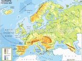 Europe Physical Map Labeled 29 Definite Physical Map Test