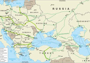 Europe Pipeline Map Oil Pipelines In Europe List Of Oil Pipelines Wikipedia