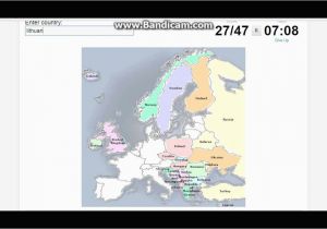 Europe Political Map Quiz European Countries Quiz Youtube