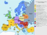 Europe Post Ww1 Map Europe Map after Ww1 Climatejourney org