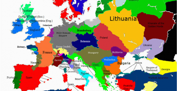 Europe Pressure Map Europe 1430 1430 1460 Map Game Alternative History