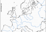 Europe Rivers Map Quiz 29 Definite Physical Map Test