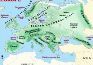 Europe Rivers Map Quiz Physical Features Map Of Europe Pergoladach Co