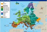 Europe Temperature Map Europe S Climate Maps and Landscapes Netherlands Facts