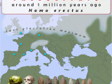 Europe Temperature Map Prehistoric Europe Wikipedia