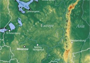 Europe Terrain Map Europe topographic Map Climatejourney org