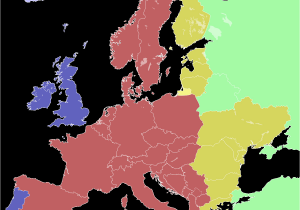 Europe Time Zones Map Central European Summer Time Wikipedia