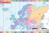 Europe Timezone Map Canada Timezones A Maps 2019