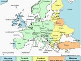 Europe Timezone Map Estonia Time Zone Map