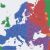 Europe Timezone Map Europe Map Time Zones Utc Utc Wet Western European Time