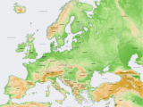 Europe topographical Map atlas Of Europe Wikimedia Commons