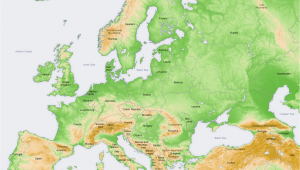 Europe topographical Map atlas Of Europe Wikimedia Commons