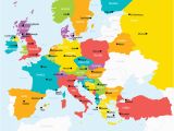 Europe tour Guide Map Elegant Europe Map tour Earnon Me