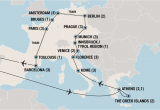 Europe tour Guide Map This This is the European tour I Want to Take I Just Need