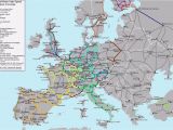 Europe Train Map High Speed Map Of Europe Europe Map Huge Repository Of European