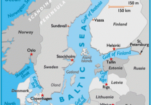 Europe Waterways Map Map Of Baltic Sea Baltic Sea Map Location World Seas