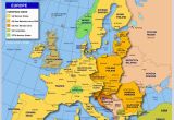 Europe with National Boundaries Map Map Of Europe Member States Of the Eu Nations Online Project