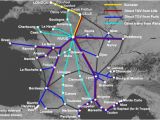 Eurostar Map Europe Train Travel From Uk to France London to Nice Bordeaux